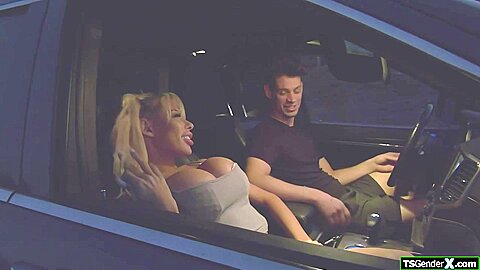 Busty Trans Hitchhiker Wants To With Brittney Kade