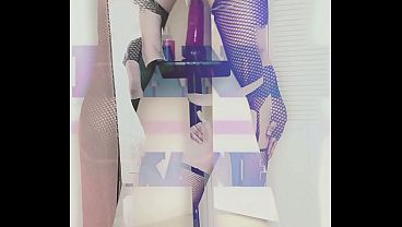 Kandi Kane Straddles A Big Thick Cock